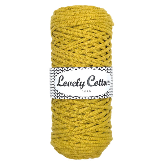 Recycled Cotton Braided 3mm Cord