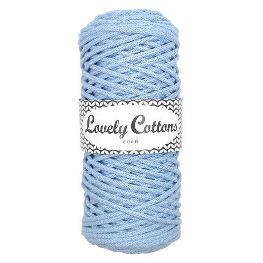 Recycled Cotton Braided 3mm Cord