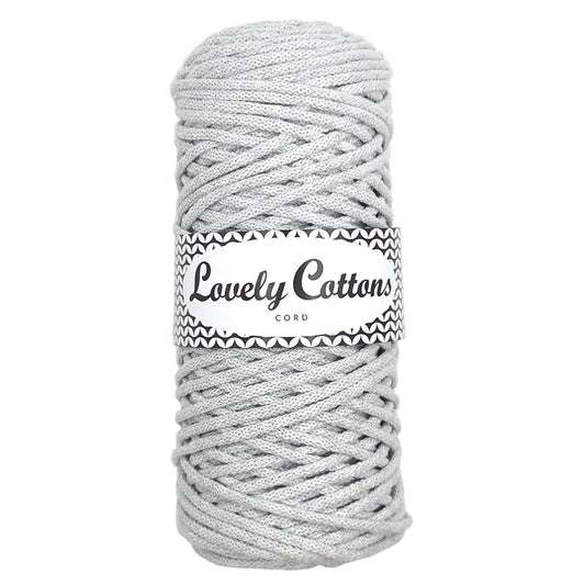 lovely cottons braided 3mm cord
