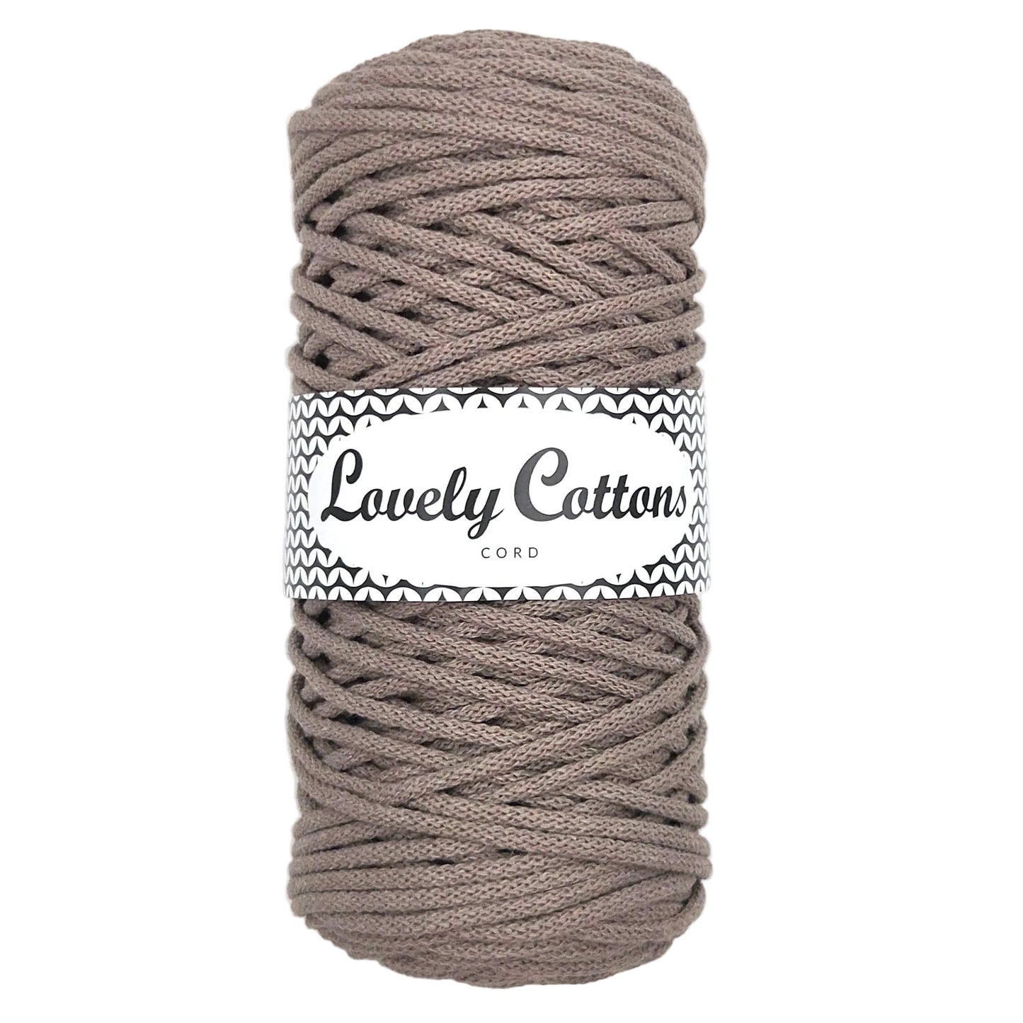 Recycled Cotton Braided 3mm Cord
