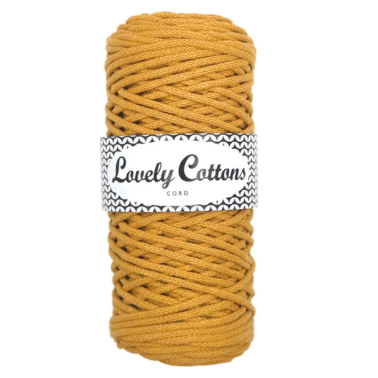 Recycled Cotton Braided 3mm Cord
