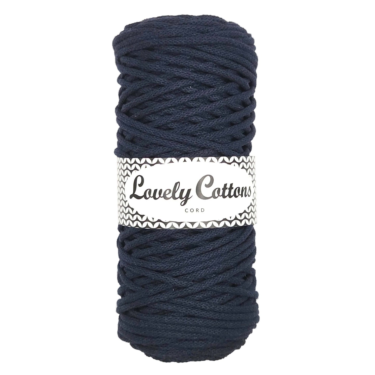 Recycled Cotton Braided 3mm Cord