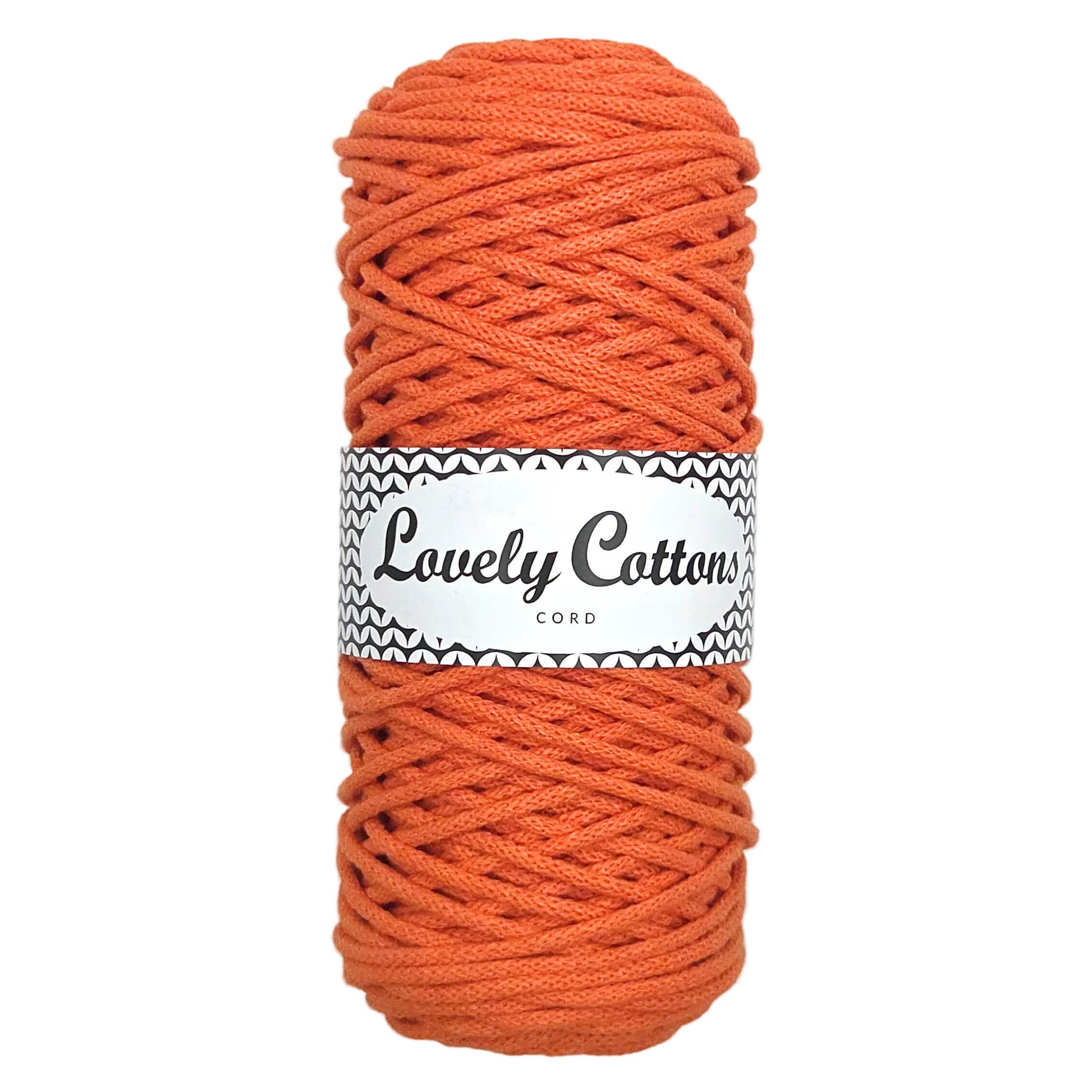 lovely cottons braided 3mm cord