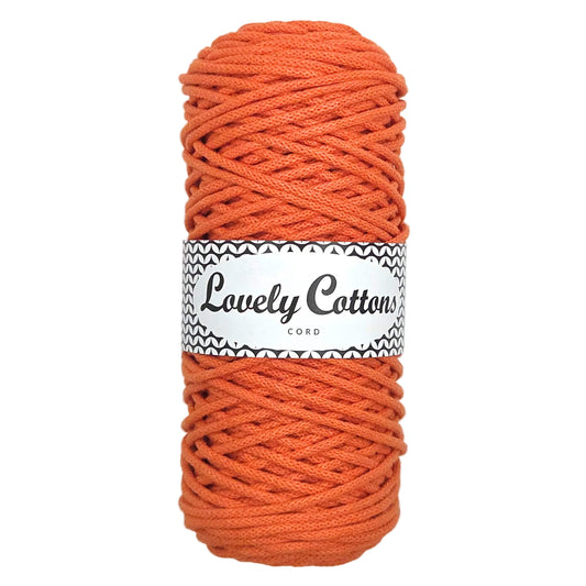 lovely cottons braided 3mm cord