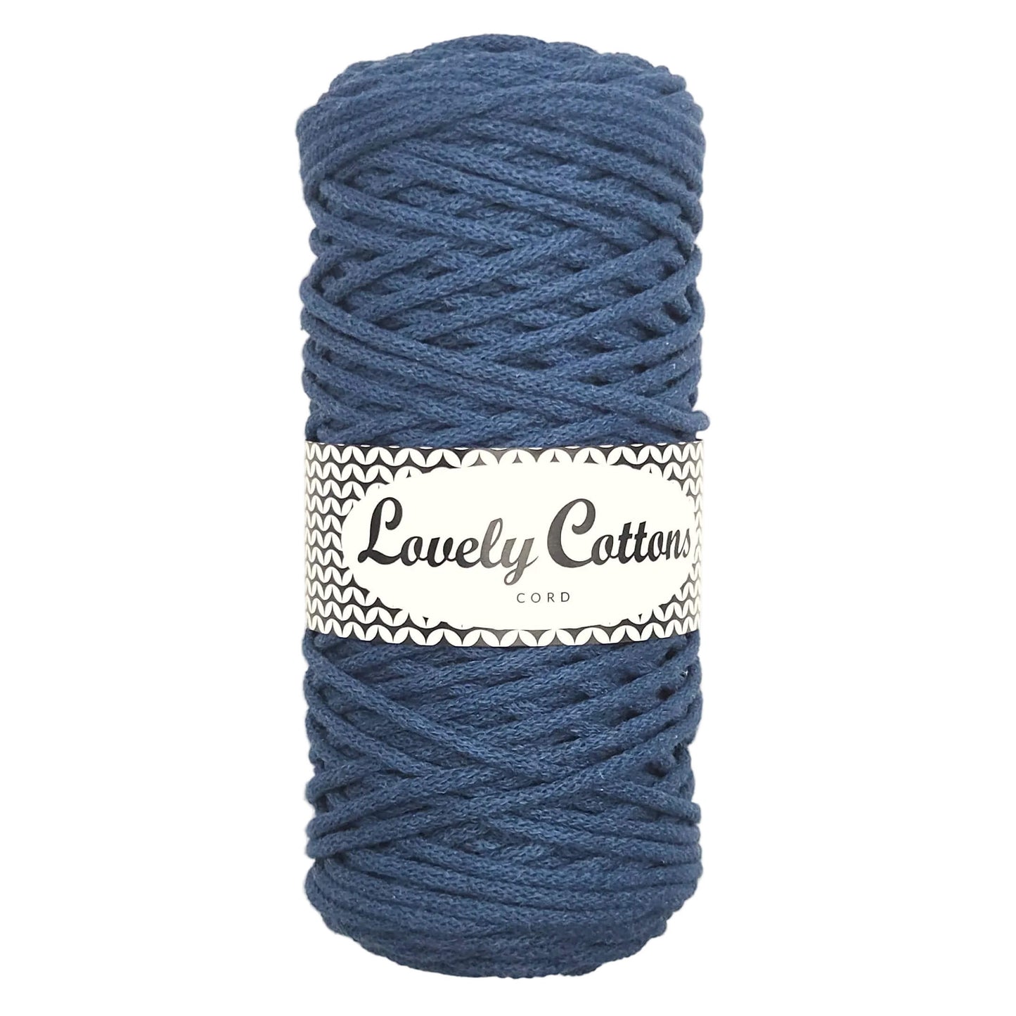 Recycled Cotton Braided 3mm Cord