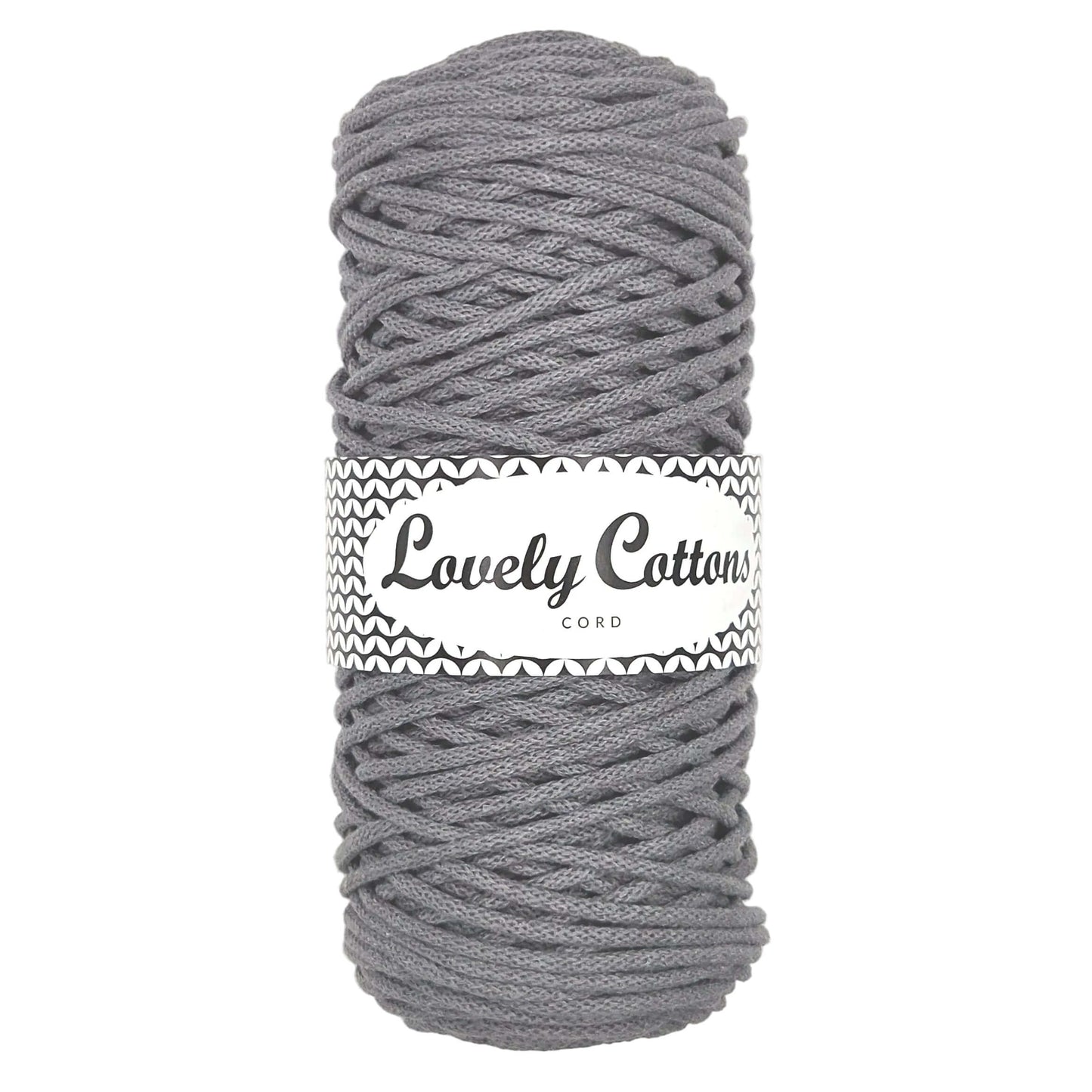 Recycled Cotton Braided 3mm Cord