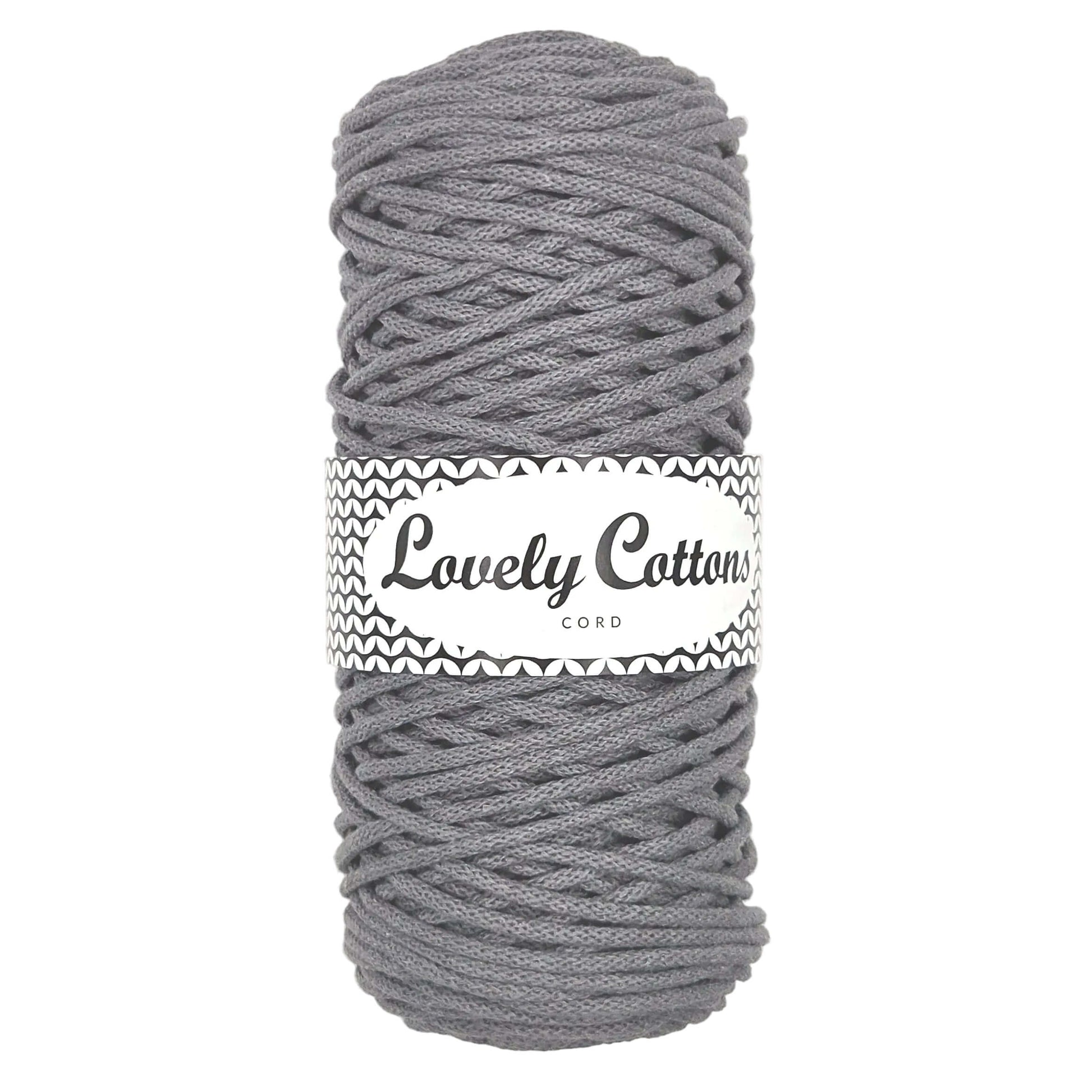 Recycled Cotton Braided 3mm Cord