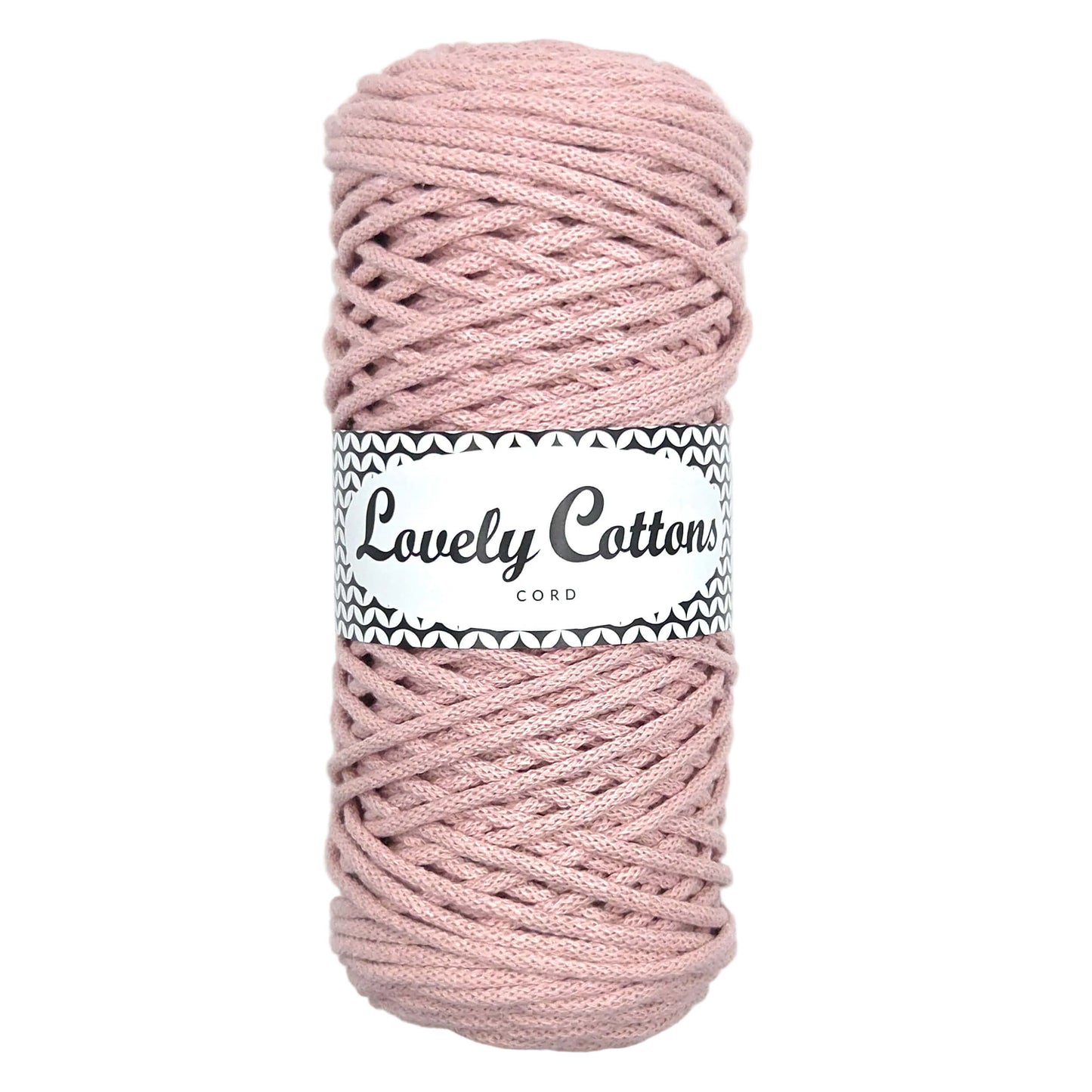 Recycled Cotton Braided 3mm Cord