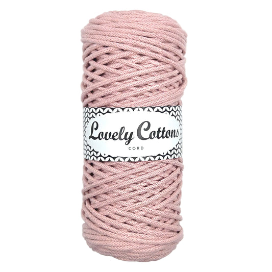 Recycled Cotton Braided 3mm Cord