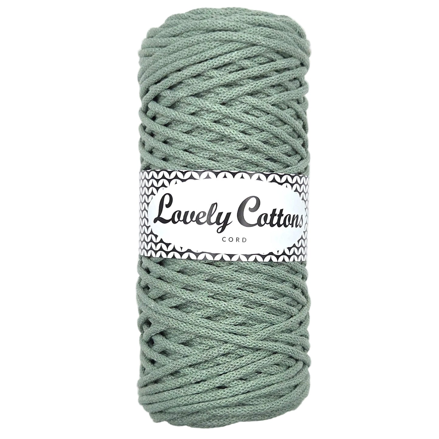 Recycled Cotton Braided 3mm Cord