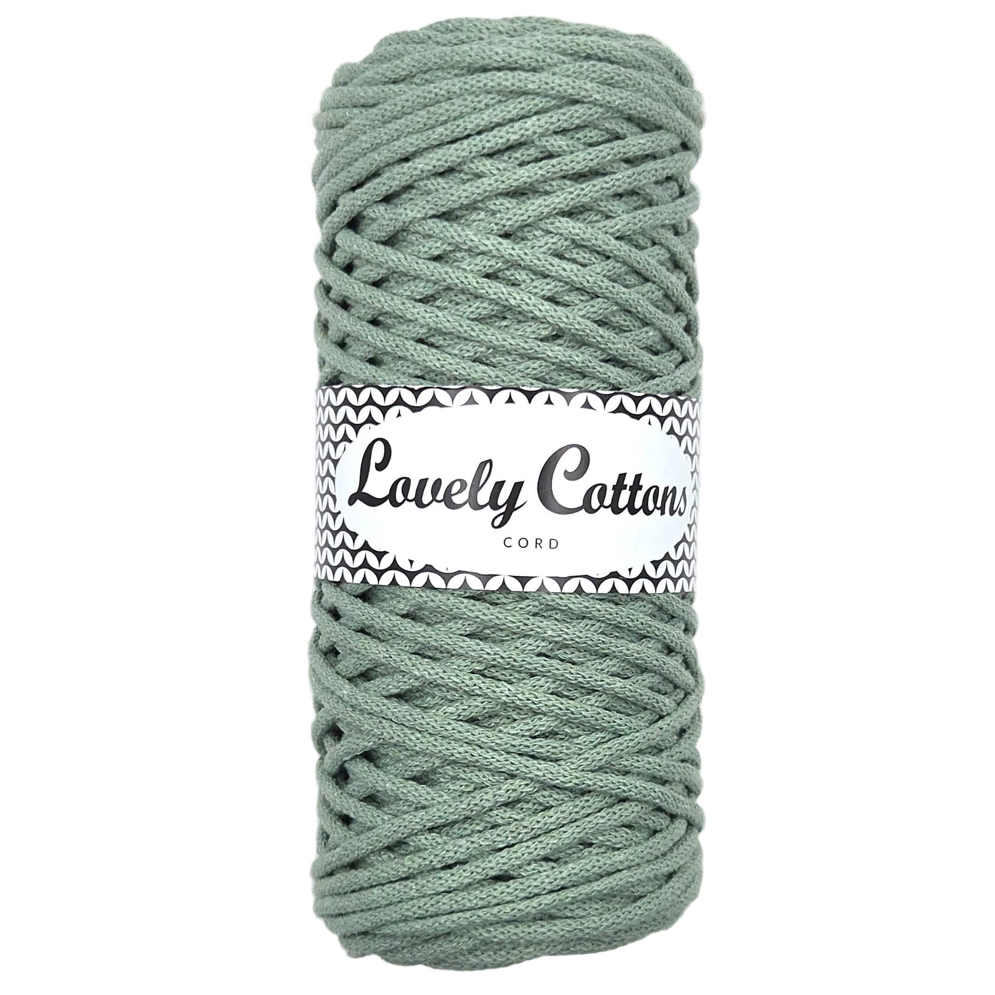 Recycled Cotton Braided 3mm Cord