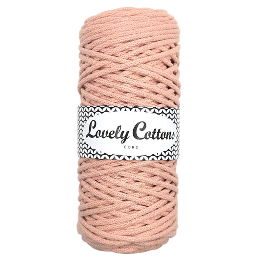 Recycled Cotton Braided 3mm Cord