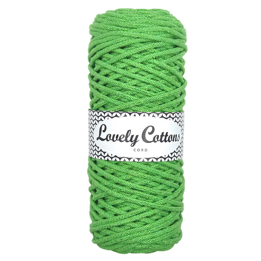 lovely cottons braided 3mm cord