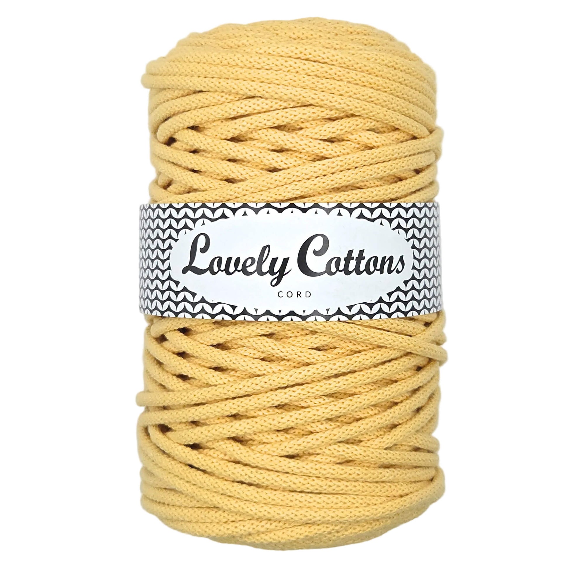 Recycled Cotton Braided 5mm Cord