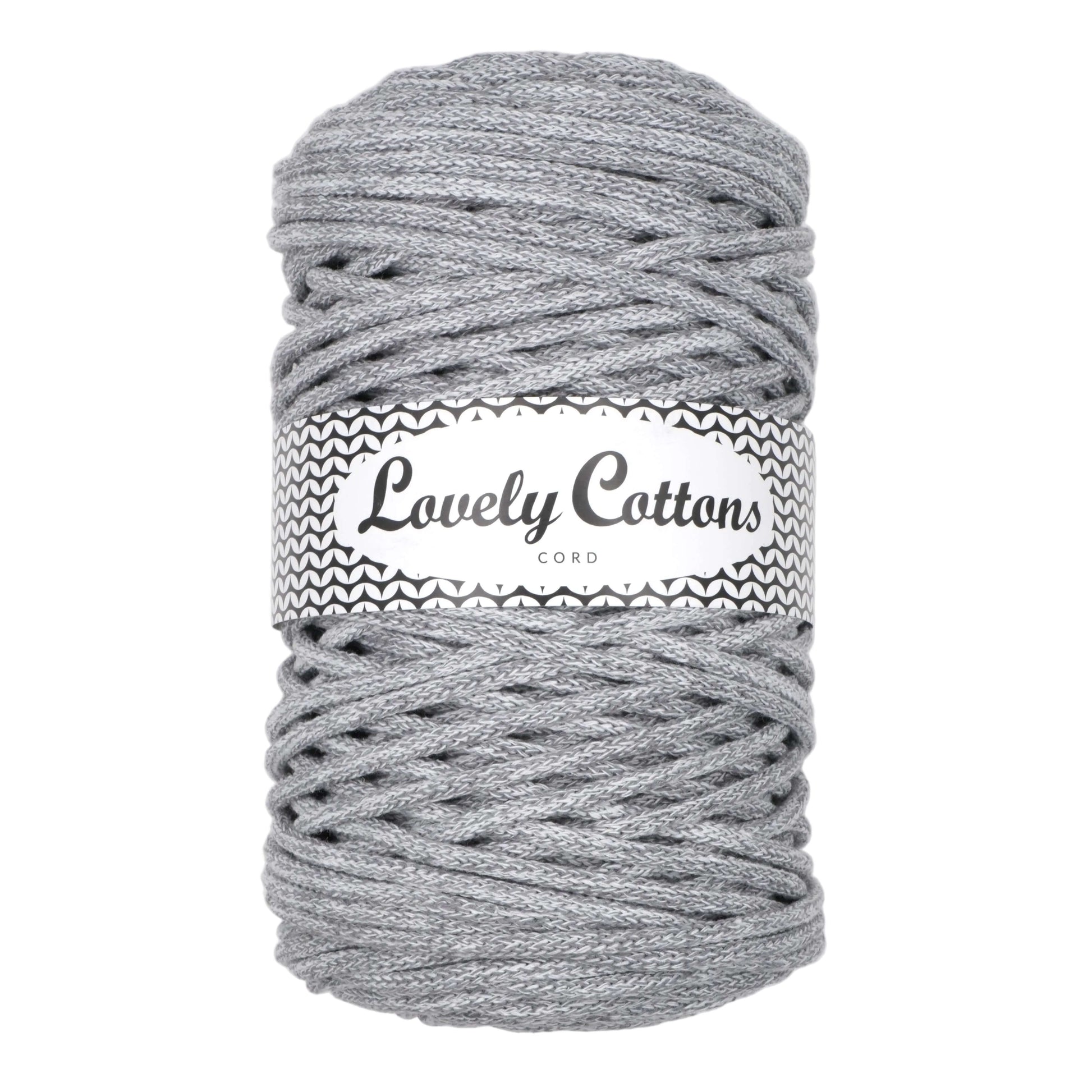 Recycled Cotton Braided 5mm Cord