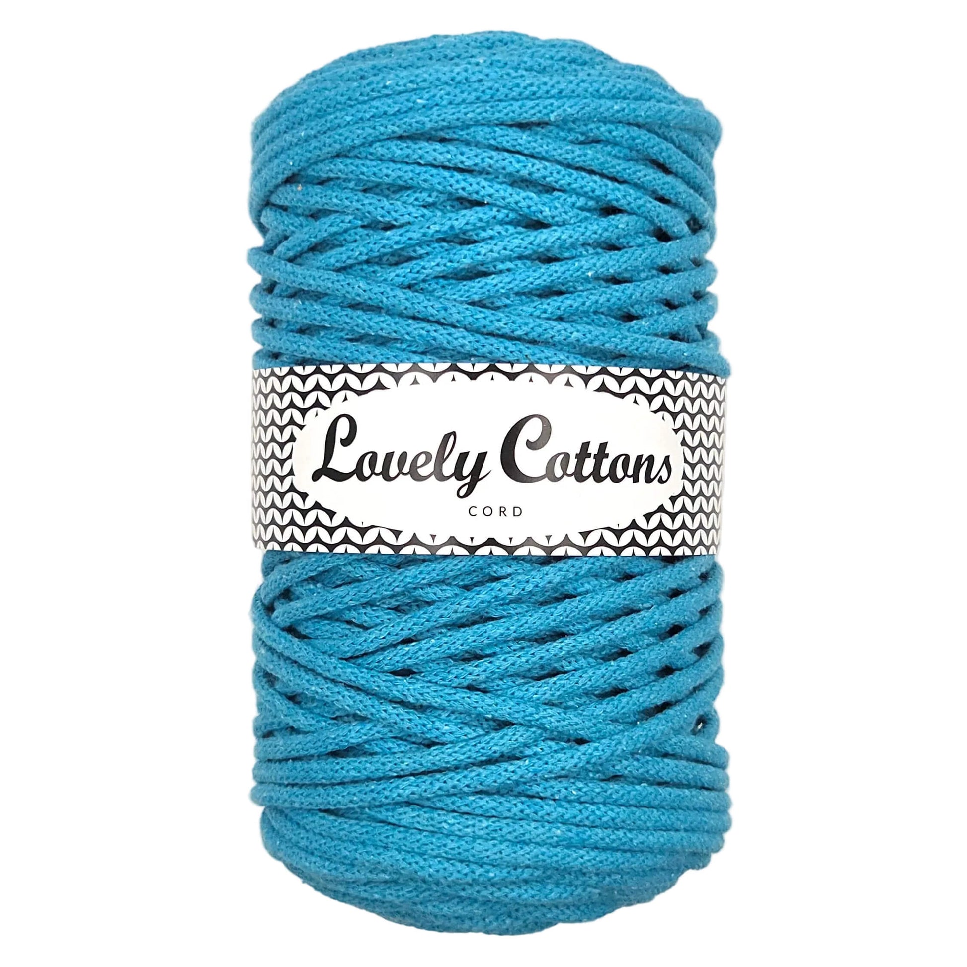 lovely cottons braided 5mm cord