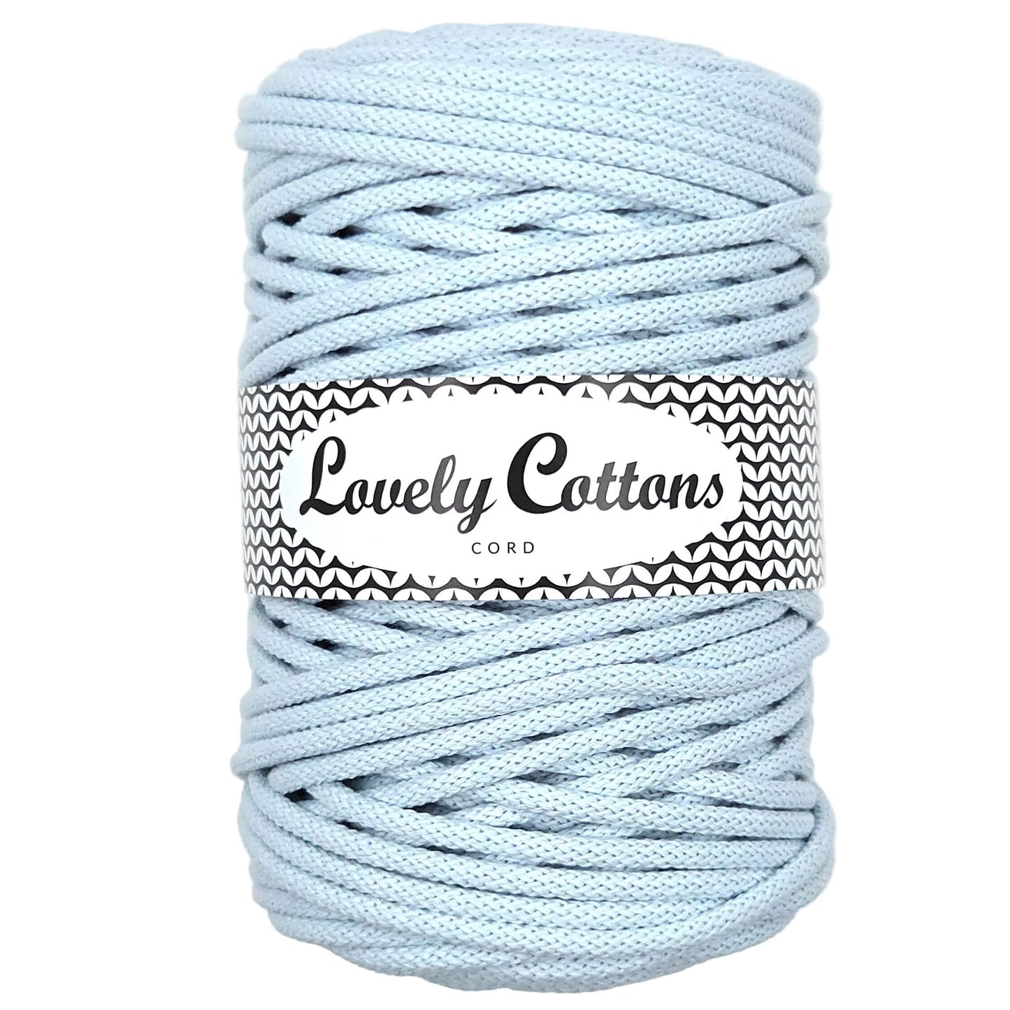 lovely cottons braided 5mm cord