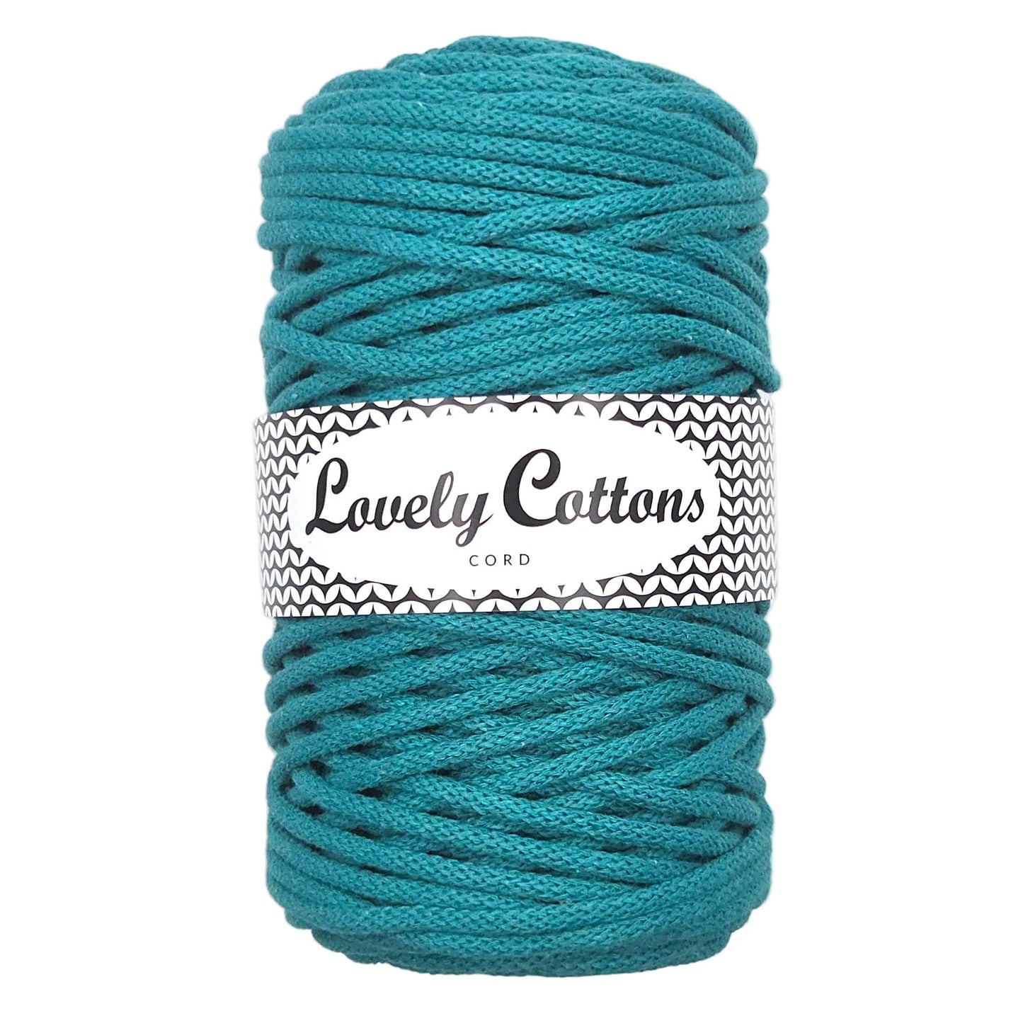 lovely cottons braided 5mm cord