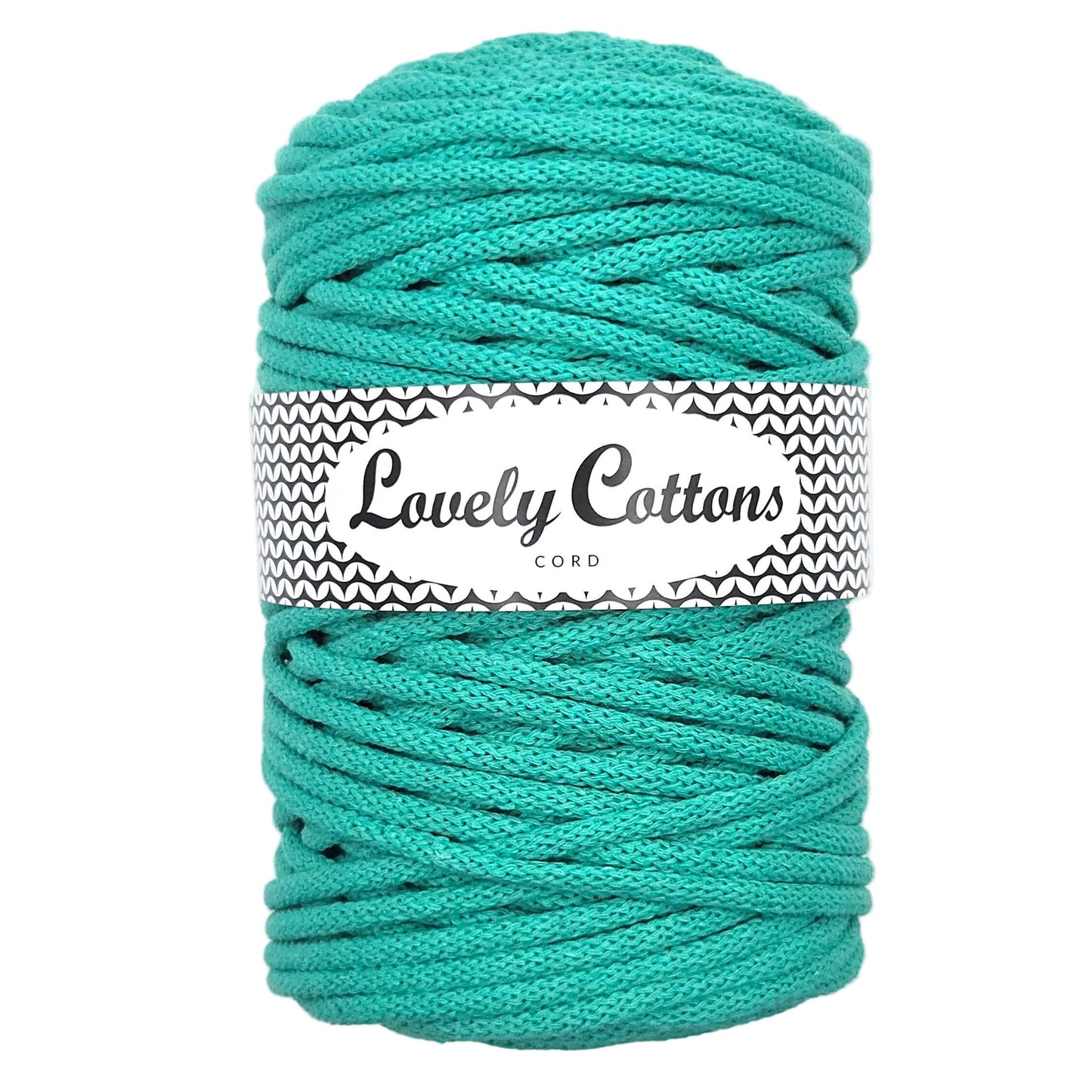 lovely cottons braided 5mm cord