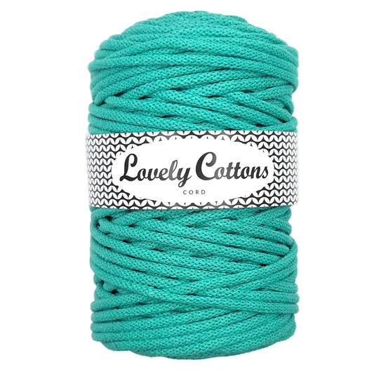 lovely cottons braided 5mm cord