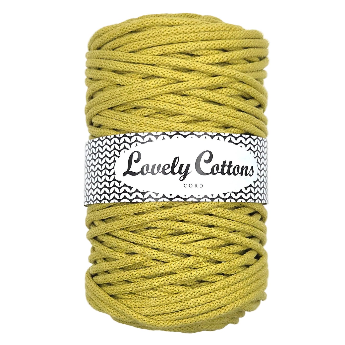 lovely cottons braided 5mm cord