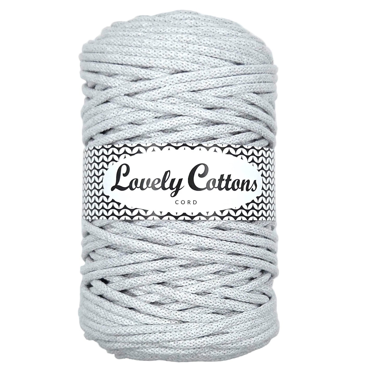 lovely cottons braided 5mm cord
