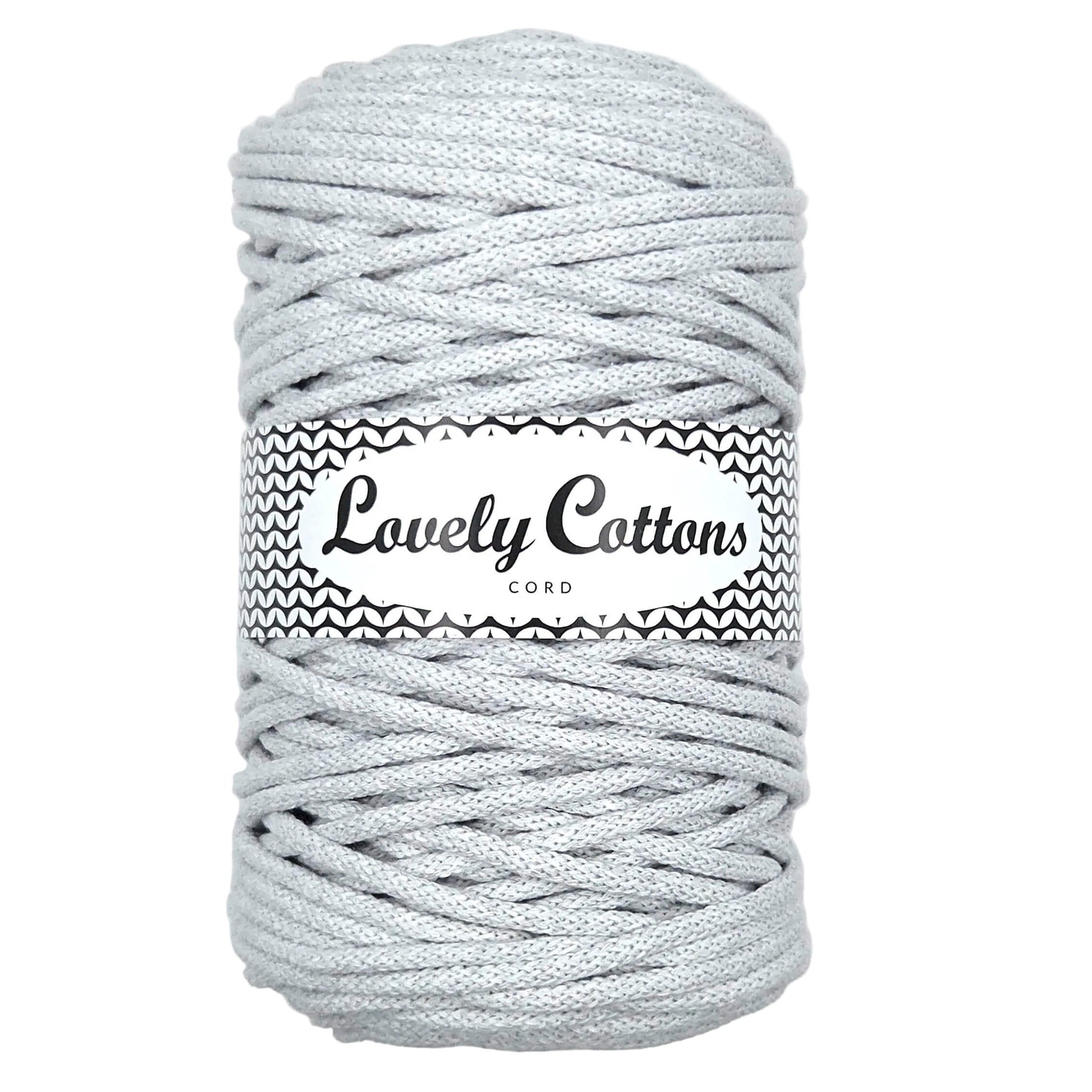 lovely cottons braided 5mm cord