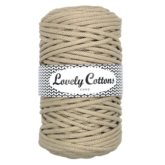 lovely cottons braided 5mm cord