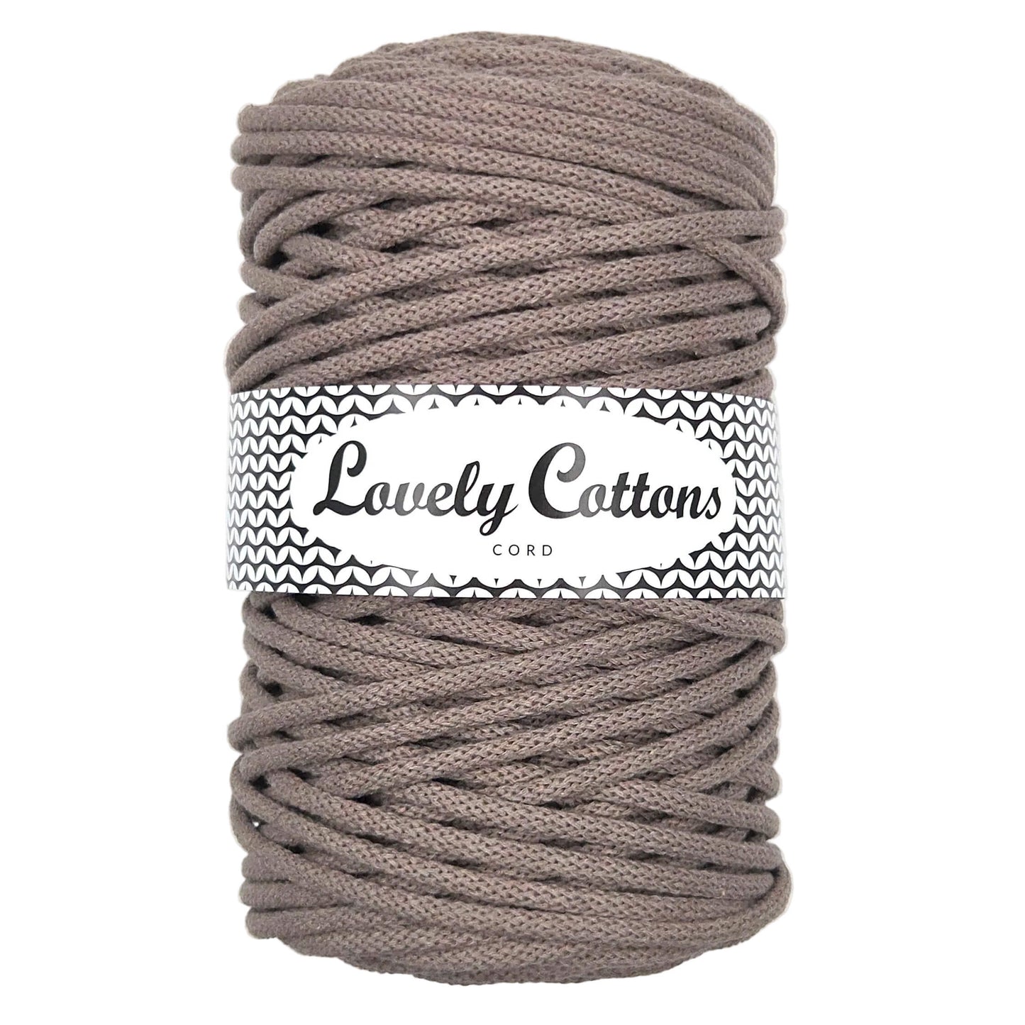 lovely cottons braided 5mm cord