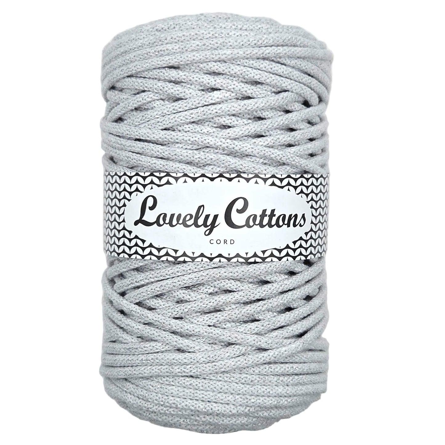 lovely cottons braided 5mm cord