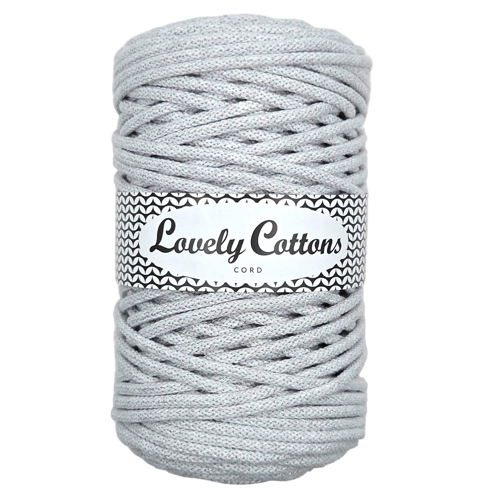 lovely cottons braided 5mm cord