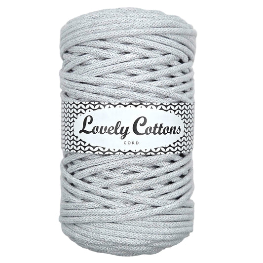lovely cottons braided 5mm cord