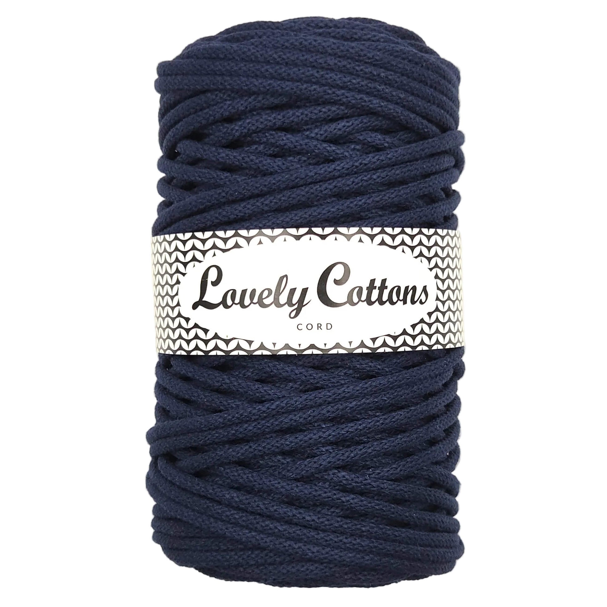 Recycled Cotton Braided 5mm Cord