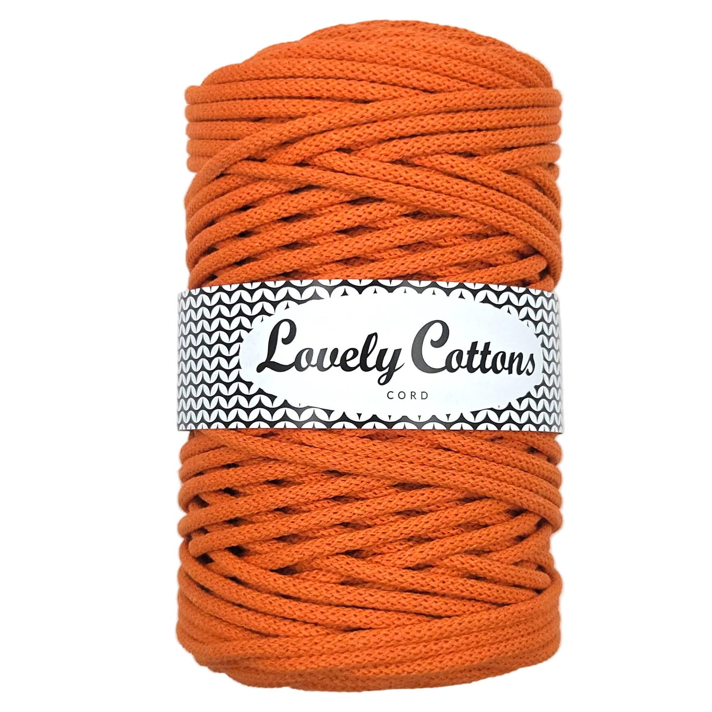 lovely cottons braided 5mm cord