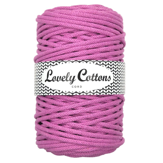 lovely cottons braided 5mm cord
