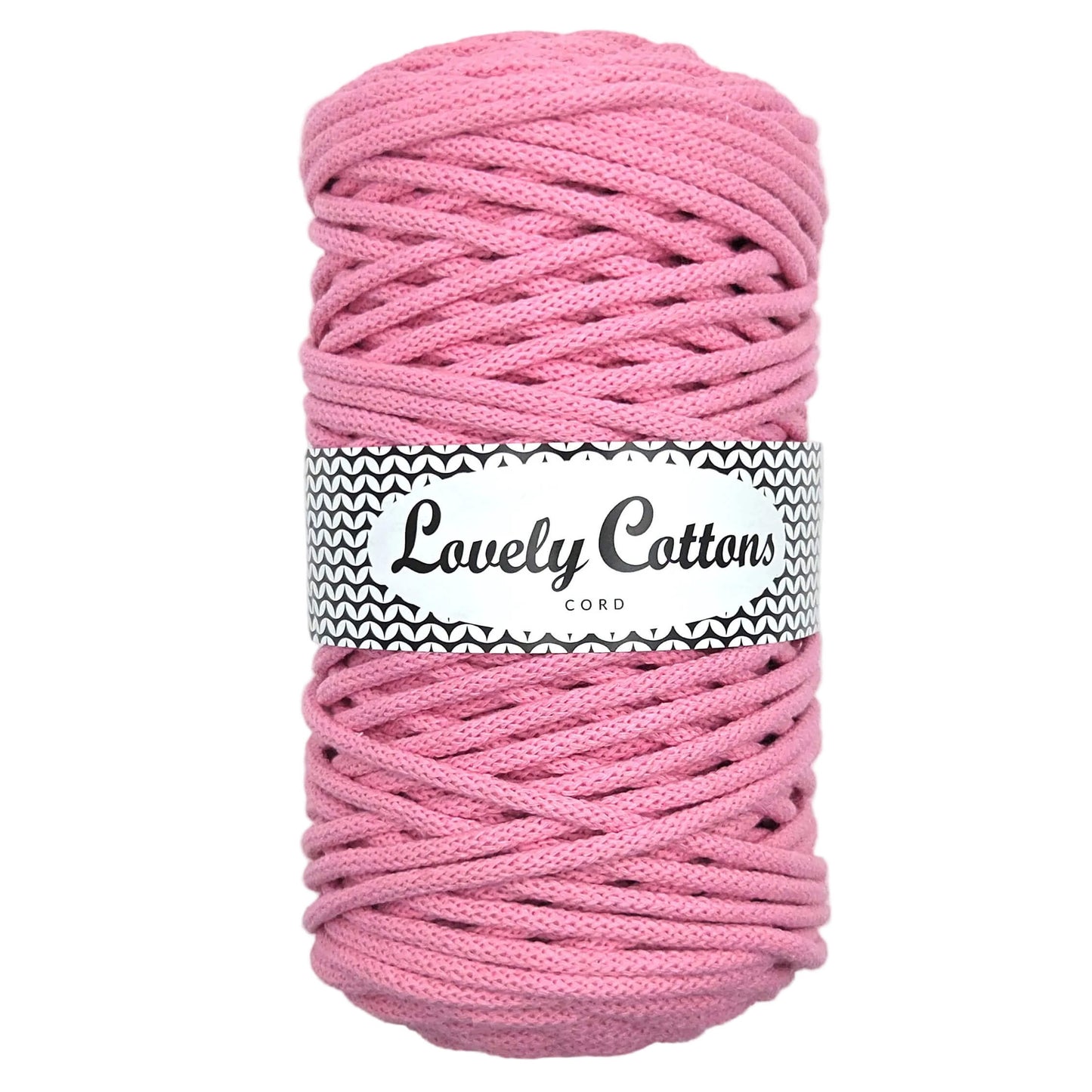 lovely cottons braided 5mm cord