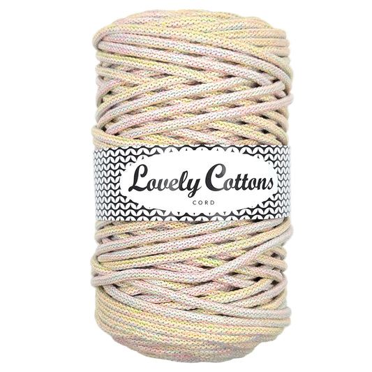 lovely cottons braided 5mm cord