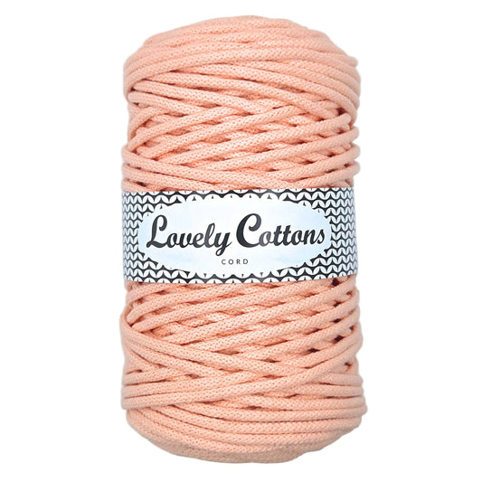 lovely cottons braided 5mm cord