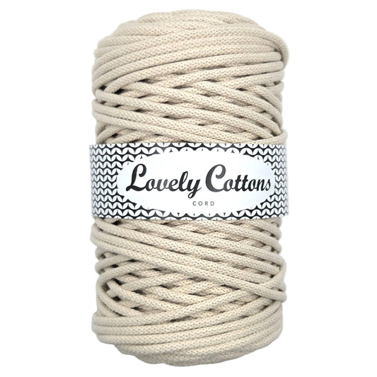 lovely cottons braided 5mm cord