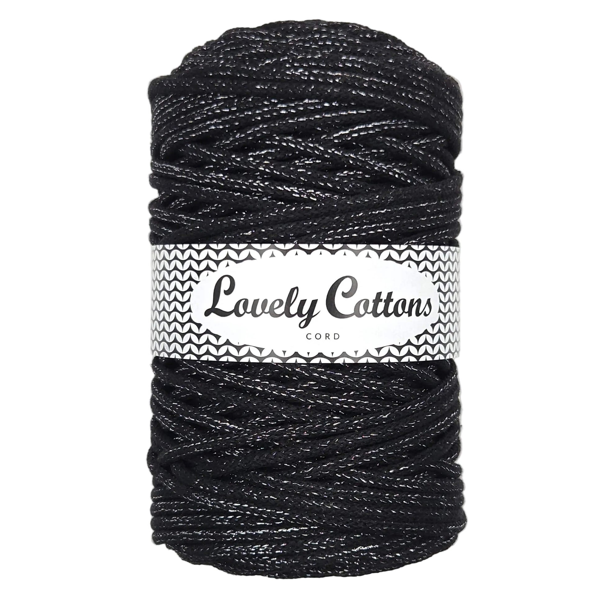 lovely cottons braided 5mm cord