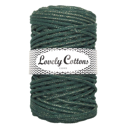 lovely cottons braided 5mm cord