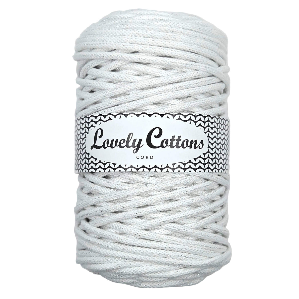 lovely cottons braided 5mm cord