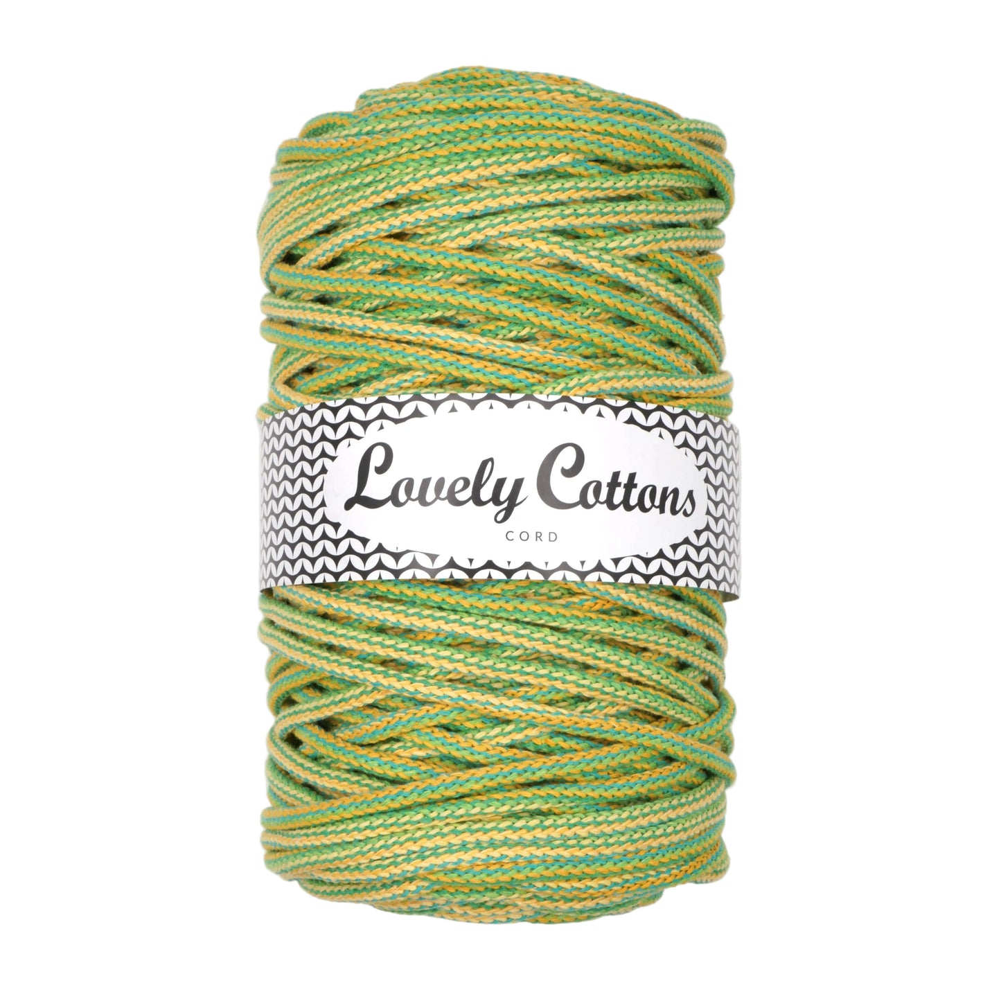 Recycled Cotton Braided 5mm Cord