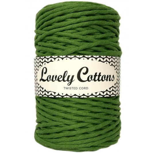 Recycled Cotton Twisted 3mm Cord avocado