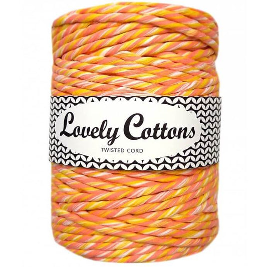 lovely cottons twisted 5mm peaches