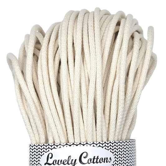 lovely cottons cord for sewing - natural