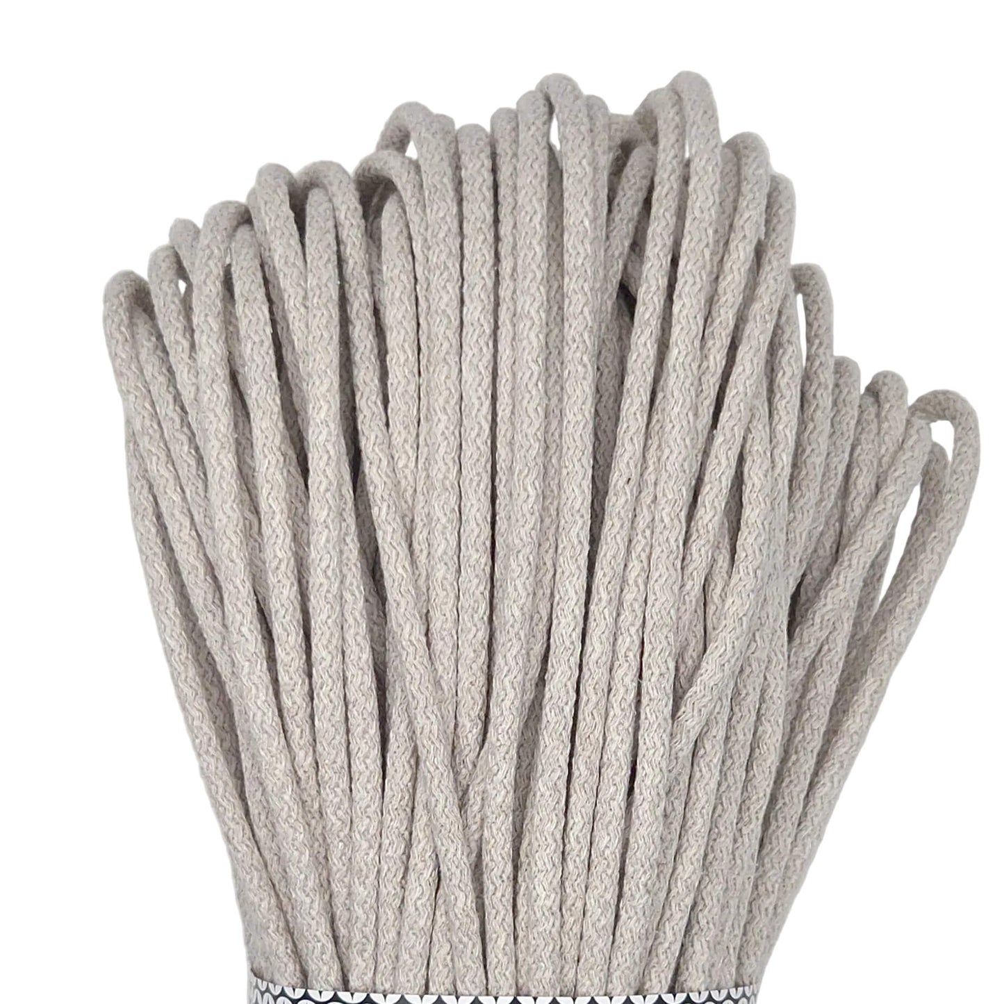 lovely cottons cord for sewing - oatmeal