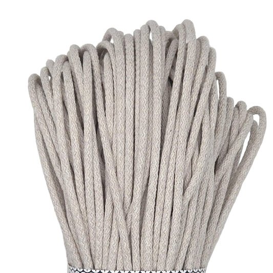 lovely cottons cord for sewing - oatmeal