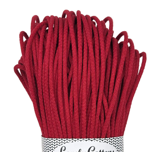 lovely cottons cord for sewing - persian red