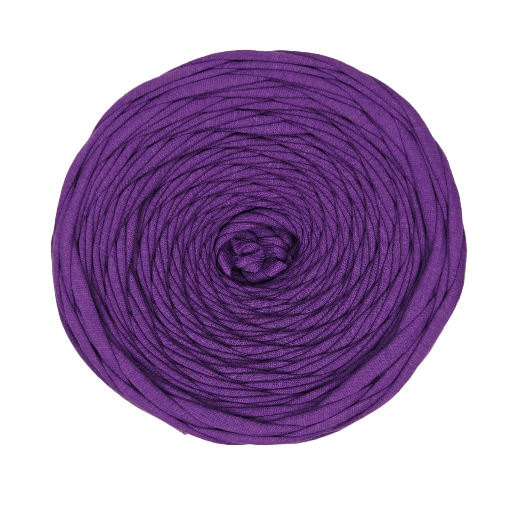 premium cotton t shirt yarn in plum colour